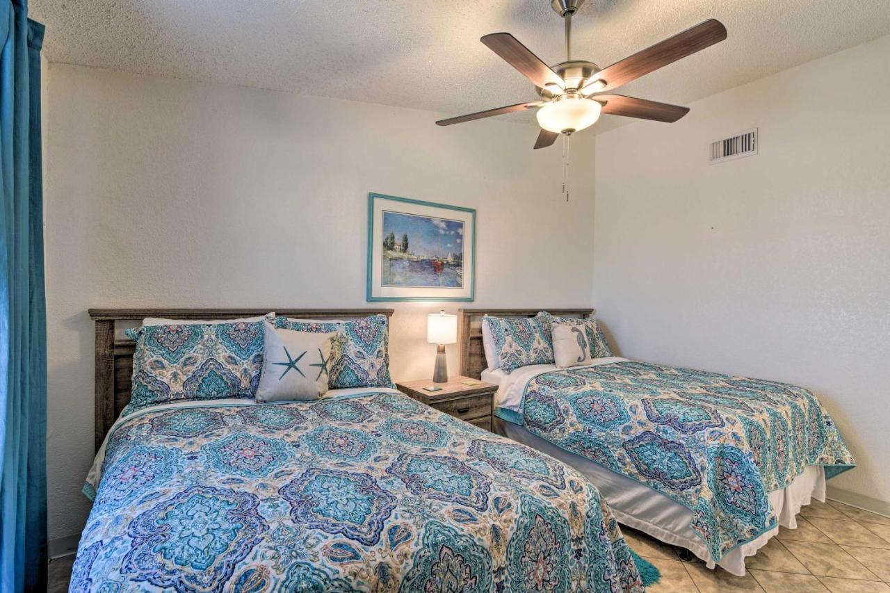 Galveston Beachfront House With Deck And Ocean Views! Exterior photo