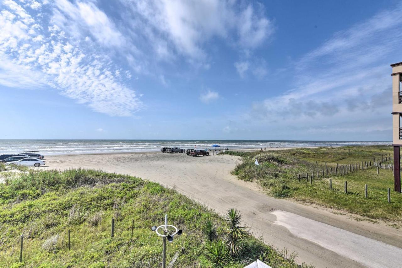 Galveston Beachfront House With Deck And Ocean Views! Exterior photo